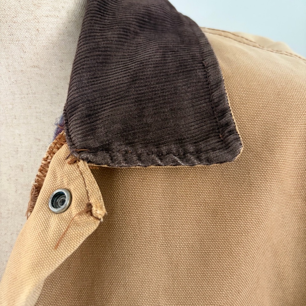 Vintage Dickies Blanket Lined Distressed Chore Barn Winter Coat - Picture 5 of 16